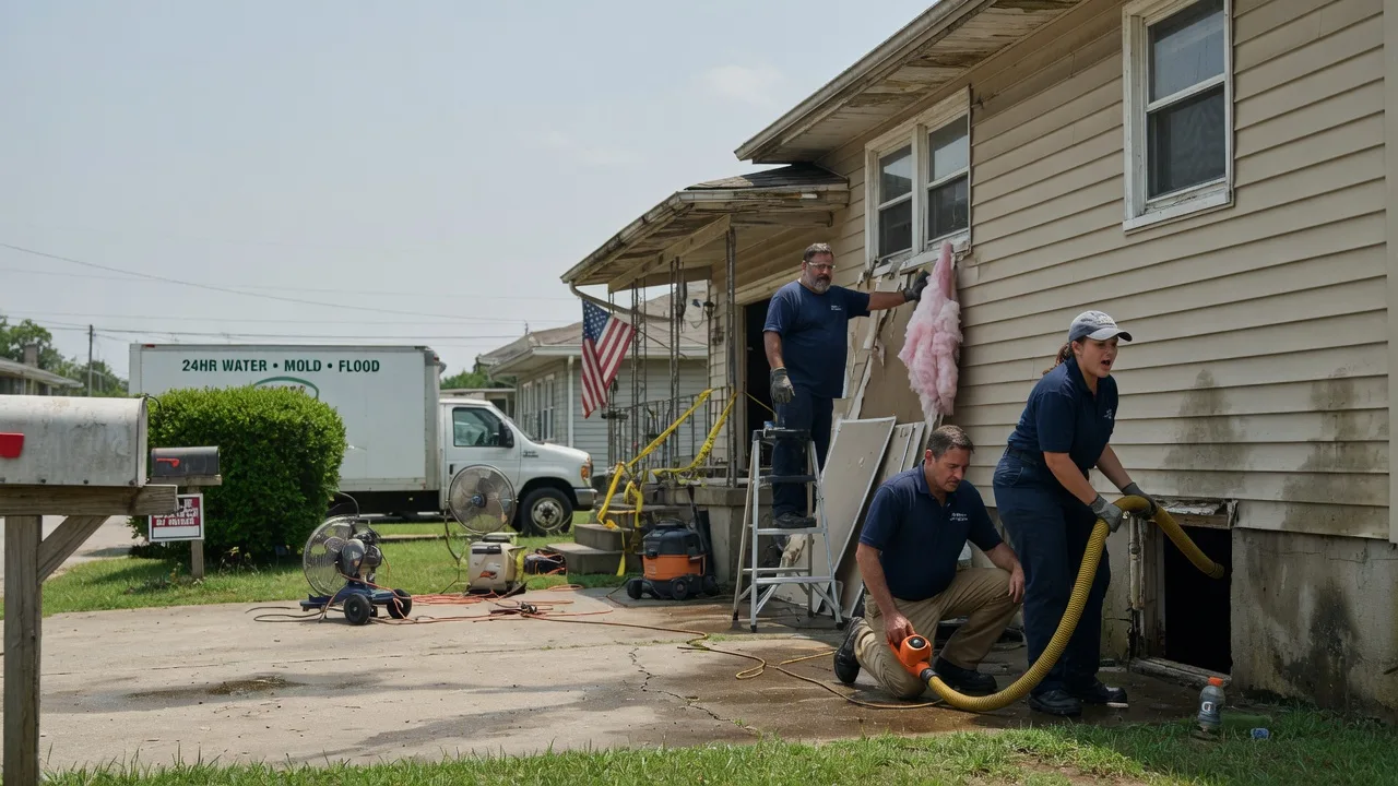 Water Damage Repair in Aline, OK near me